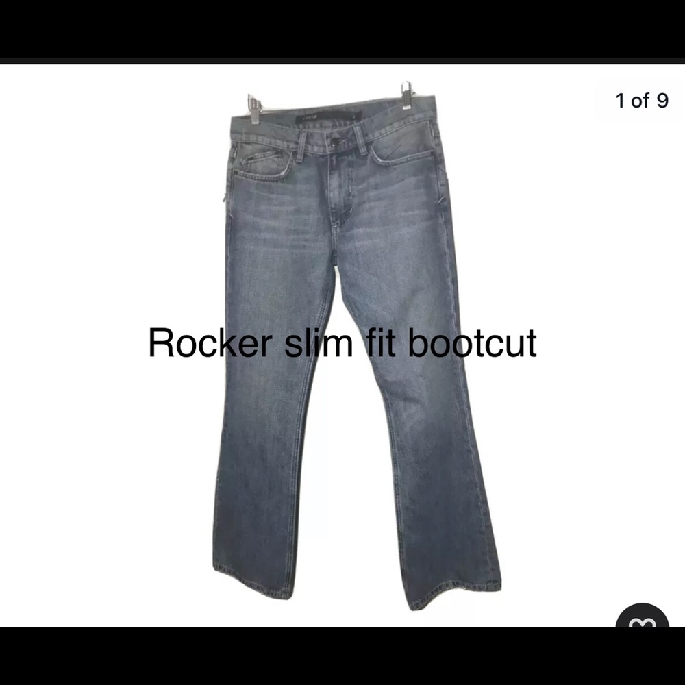 JOE'S Rocker Slim Bootcut JEANS 32'X34” and 34x34